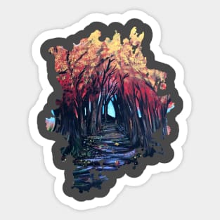 Autumn Day Sticker